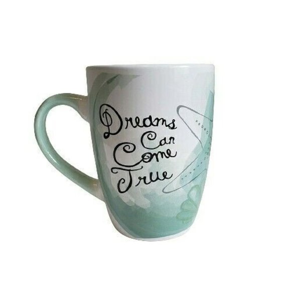 Disney Galerie Dreams Can Come True Ariel The Little Mermaid Cup Mug 4.5 in - Picture 3 of 5